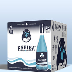 Premium Carbonated Water 750 mL Bottle - 12 Pack
